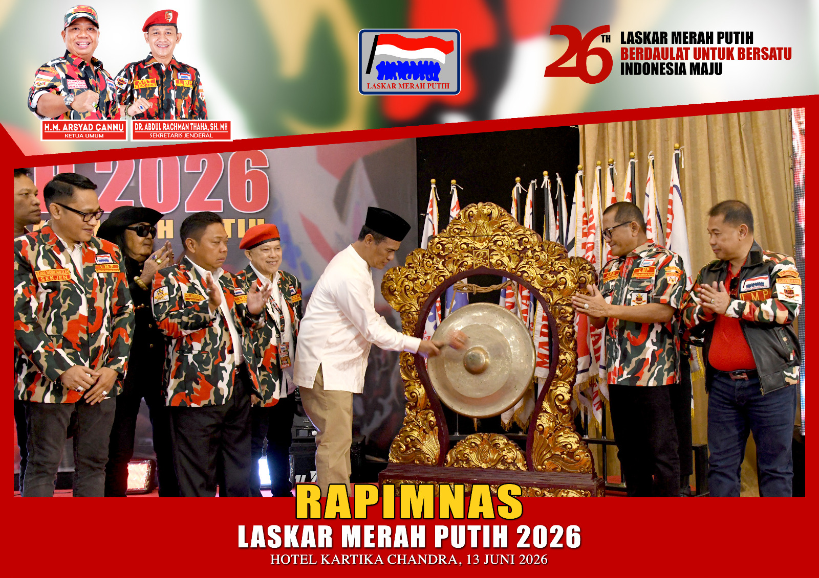 "Pasca Rapimnas 2026, Laskar Merah Putih Bangkit dengan Paradigma Baru Mengawal Swasembada Pangan Nasional"